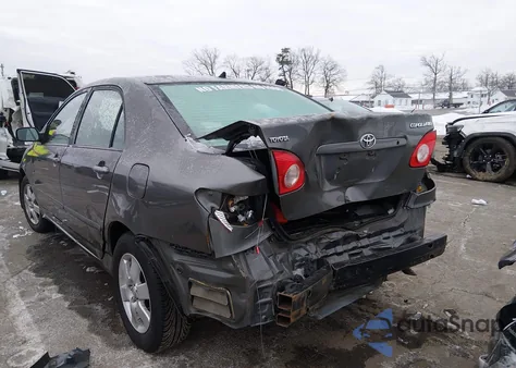 2006 Toyota Corolla Le из США, поврежденный, VIN 2T1BR32EX6C584186